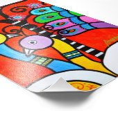 2 Peacocks Foto Afdruk (Hoek)