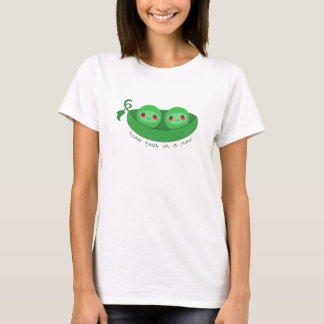 2 PEAS in een POD - t-shirt