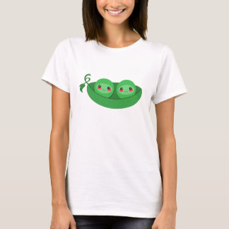 2 PEAS in een POD - t-shirt