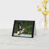 2 pelikanen kaart (Gele Bloem)