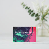 2. Persoonlijke kaart, abstract Visitekaartje (Staand voorkant)