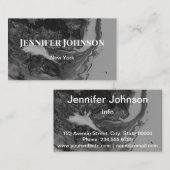 2. Persoonlijke kaart, abstract Visitekaartje (Voorkant / Achterkant)