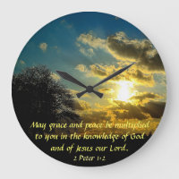2 Peter 1:2 zonnesmeerbare verse klok