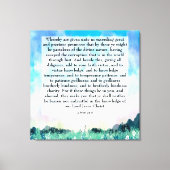 2 Peter 1:4-8  Canvas Afdruk (Voorkant)