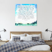 2 Peter 1:4-8  Canvas Afdruk (Insitu (Slaapkamer))
