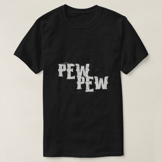 2 - Pew Pew - Morale Collectable Airsoft - Airsoft T-shirt (Design voorkant)