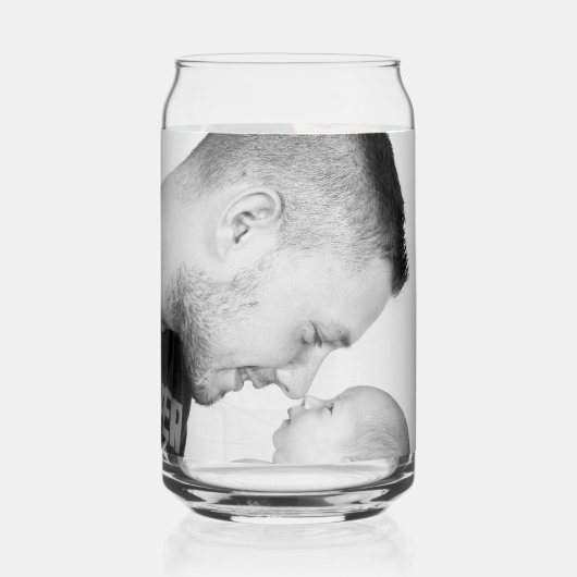 2 Photo Custom Double Sided  Blikvorm Glas (Voorkant)