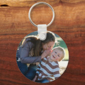 2 Photo Custom Double Sided  Sleutelhanger (Achterkant)