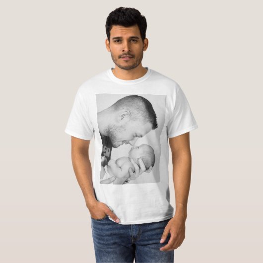 2 Photo Custom Double Sided T-shirt (Voorkant volledig)