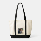2 Photo Custom Double Sided  Tote Bag (Achterkant)