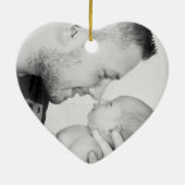 2 Photo Custom  Keramisch Ornament (Achterkant)