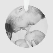 2 Photo Custom  Ornament (voorkant)