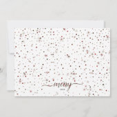 2-Photo MERRY Alles in kleur overeenkomend met Typ Feestdagenkaart (Achterkant)