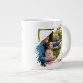 2 Photo Scribble Frame Template Personalized Grote Koffiekop (Voorkant rechts)