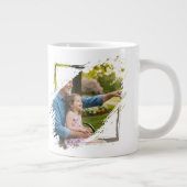 2 Photo Scribble Frame Template Personalized Grote Koffiekop (Rechts)