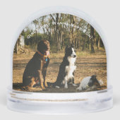 2 Photo Snow Globe Sneeuwbol (Achterkant)