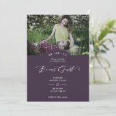 2 Photos Collage Minimalist Be our Guest Save The Date (Staand voorkant)
