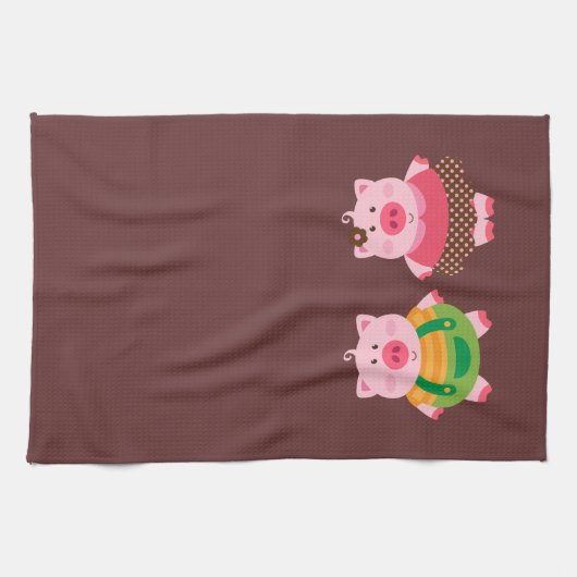 2 Pigs Kitchen Towelen Theedoek (Horizontaal)