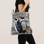2 pinguïns tote bag (Dichtbij)