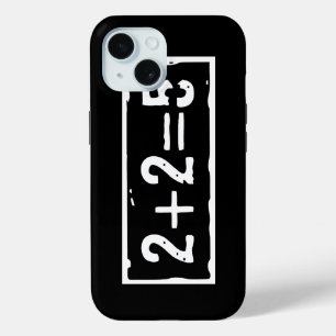 2 plus 2 is 5 iPhone 15 case