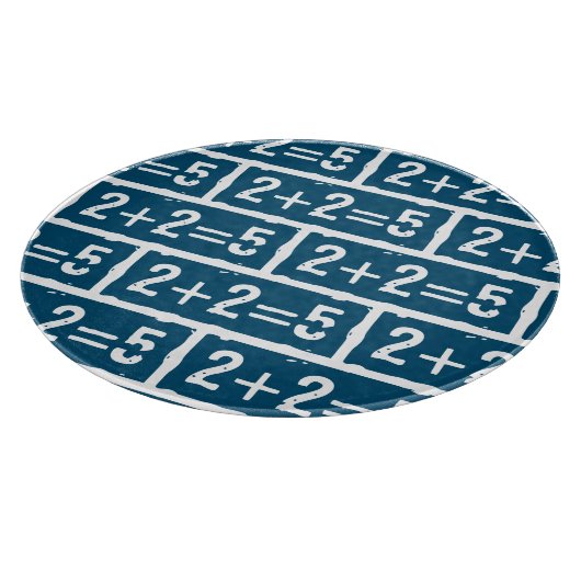 2 plus 2 is 5 snijplank (Hoek)