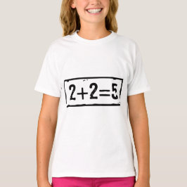 2 plus 2 is 5 t-shirt