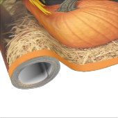 2 pompoen cadeaupapier (Rol Hoek)