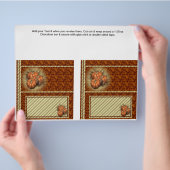 2 Pompoen Herfst Aangepaste Hersheys Snoep Bar Ver Flyer (Hand)