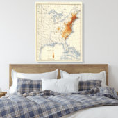 2 Populatie 1790 Canvas Afdruk (Insitu (Slaapkamer))