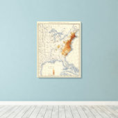 2 Populatie 1790 Canvas Afdruk (Insitu (Houten vloer))