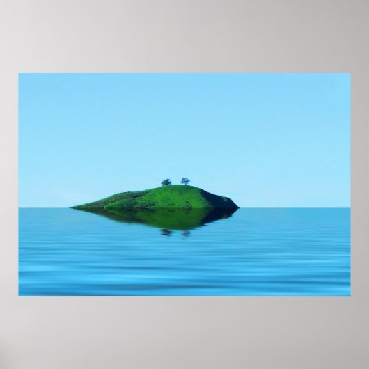 2 Poster van de boomeilanden (Voorkant)