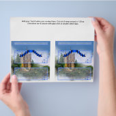 2 Prinses Birthday Custom Snoep Bar Wrappers Flyer (Hand)