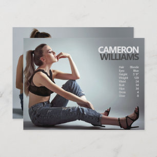 2 promoties met één model-speler briefkaart