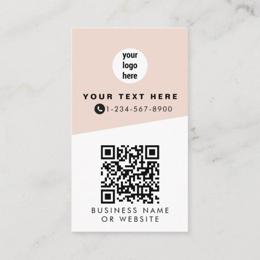 2 QR-codes 2 bedrijfslogo's en 2 contactpersonen r Visitekaartje (Achterkant)