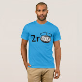 2*r*taart T-shirt (Voorkant volledig)