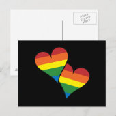 2 Rainboogharten Briefkaart (Voorkant / Achterkant)