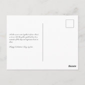 2 Raven en Gothic Heart Briefkaart (Achterkant)