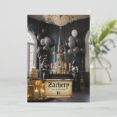 *~* 2 Ridders AP88 Kasteel Middeleeuws Thema Verja Kaart (Staand voorkant)