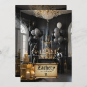 *~* 2 Ridders AP88 Kasteel Middeleeuws Thema Verja Kaart (Voorkant / Achterkant)