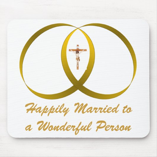 2 ringen & JEZUS, Muismat (Voorkant)