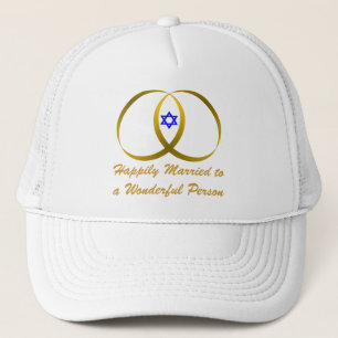 2 ringen & STAR van DAVID,.. Trucker Pet