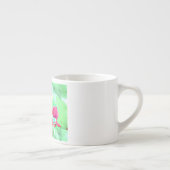 2 rode bloemen espresso kop (Rechts)