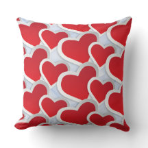 2 Rode harten Herhalend patroongeluid