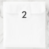 2 RONDE STICKER (Tas)