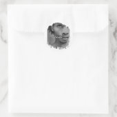 2 Rondjes Ronde Sticker (Tas)