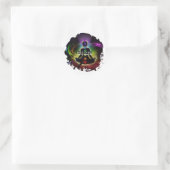 2 Rondjes Ronde Sticker (Tas)