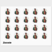 2 Rondjes Ronde Sticker (Vel)