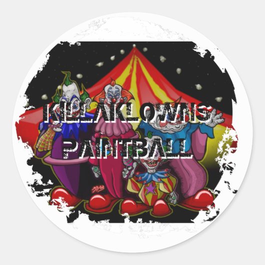 2 Rondjes Ronde Sticker (Voorkant)