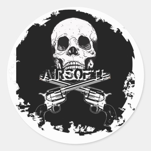 2 Rondjes Ronde Sticker (Voorkant)