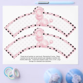 2 Roze, portierige inktjepriemen Flyer (Enkel)